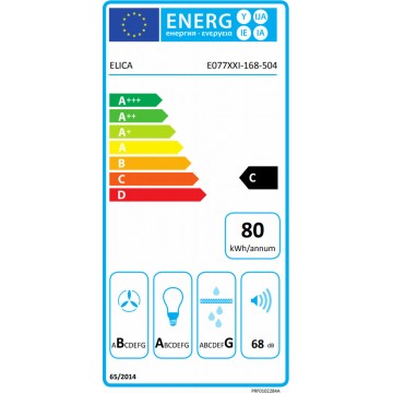 Elica Belt Lux BL/A/55 Απορροφητήρας Καμινάδα 55cm Μαύρος Elica Belt Lux BL/A/55 Απορροφητήρας Καμινάδα 55cm Μαύρος